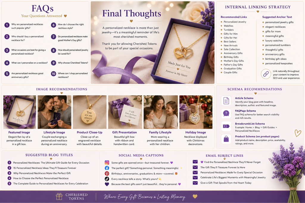 Frequently Asked Questions About Personalized Necklaces