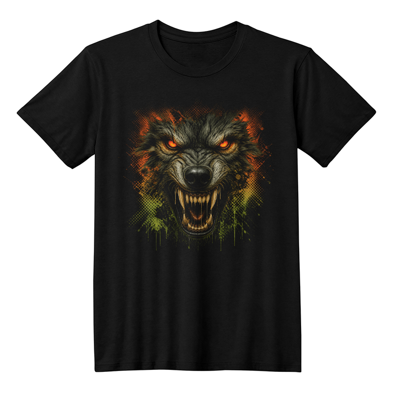 Furious Werewolf Rage T-shirt